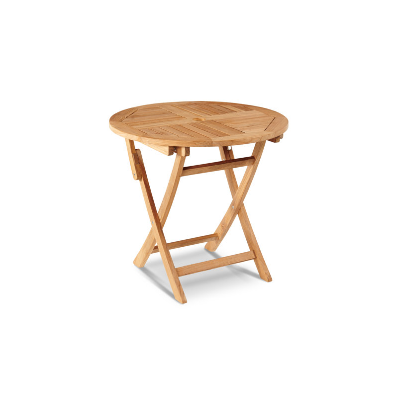 Valencia 3-piece Round Teak Oudoor Bistro Set