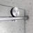 Brushed Nickel Frameless One Fixed And One Shifted Shower Door,70Mm 304 Stainless Steel Large Pulleys With Adjustable Soft Closing Function-120178834-120178837