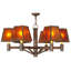Greenbriar Oak 6 - Light Chandelier