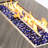 54_Inch Iron  Fire Pit Table(Stone)