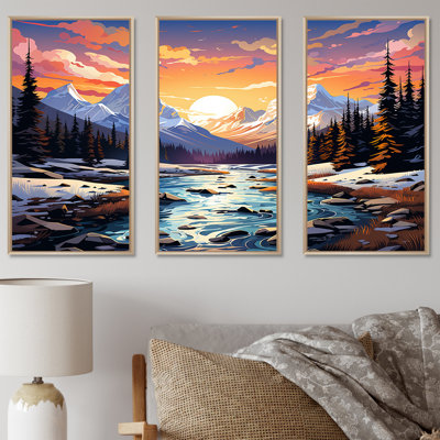 Colorado River Trail - Forest And River Wall Art