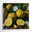 Art mural sur toile vert citron-220444029