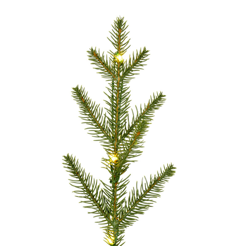 4' H Lighted Artificial Pine Christmas Tree