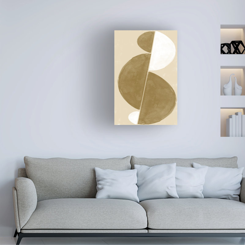 Œuvre sur toile, bol, H 24 po x l 16 po