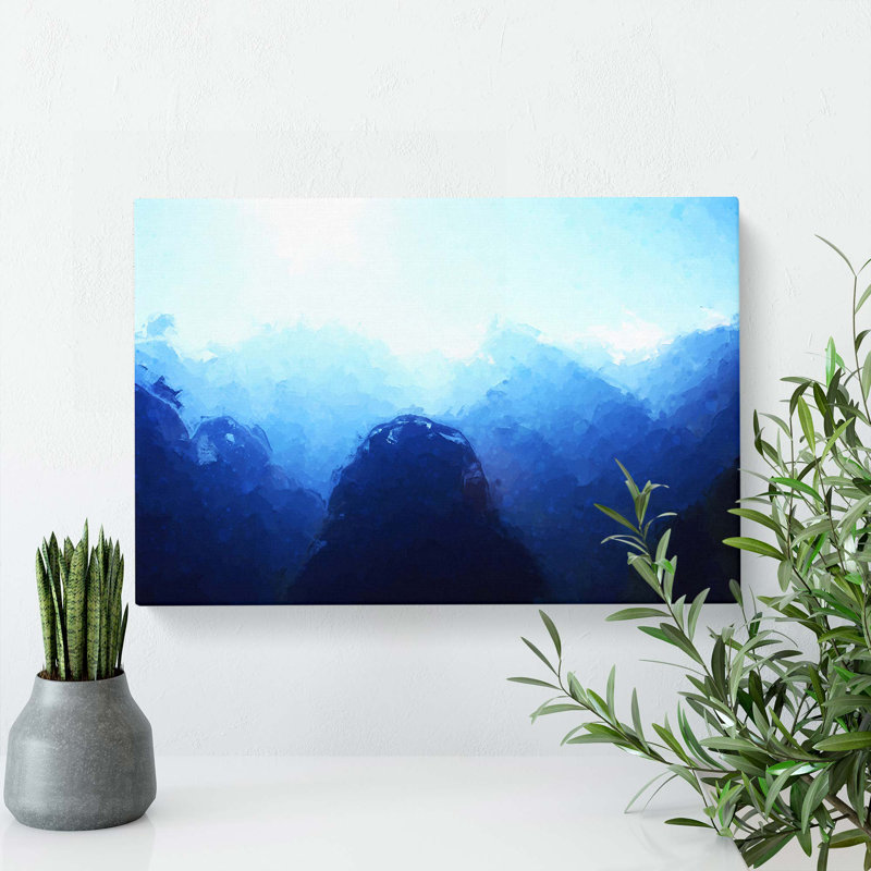 Sunset Over Machu Picchu In Peru In Abstract - Wrapped Canvas Print, 50cm H x 76cm W x 3cm D