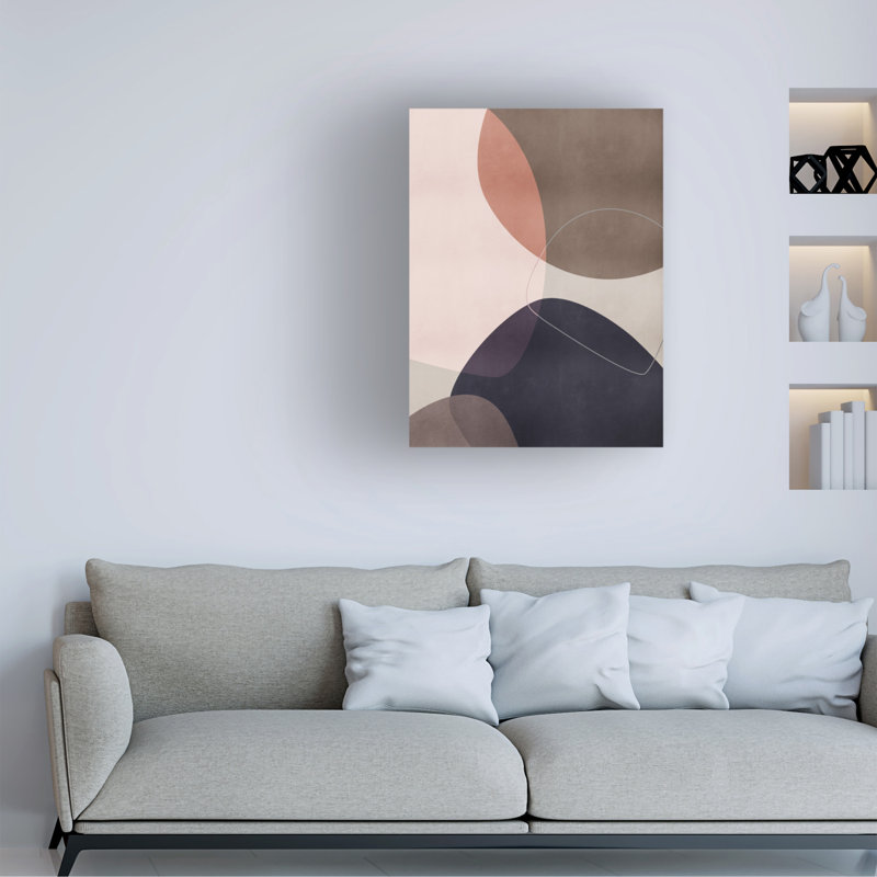 Art graphique sur toile, joeike bohmer, H 47 po x l 35 po x P 2 po