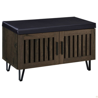 Banc de rangement 2 portes
