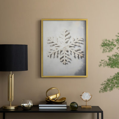Art des Fêtes de Noël - série 2 - CCLIV, reproduction encadrée - bois massif