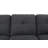 Alger Left-Hand Facing Sectional with Ottoman-815625872