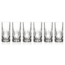 Ashlyn Ashford 11 oz. Crystal Glassware Set (Set of 4) Rosdorf Park