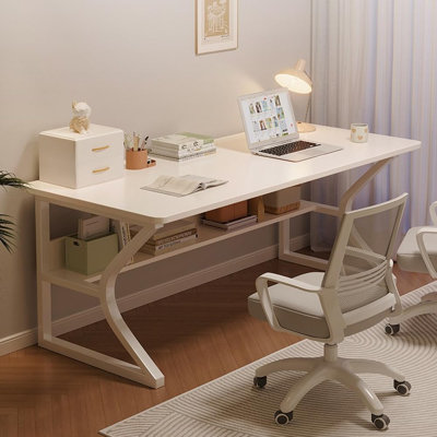 Metal Base Computer Desk