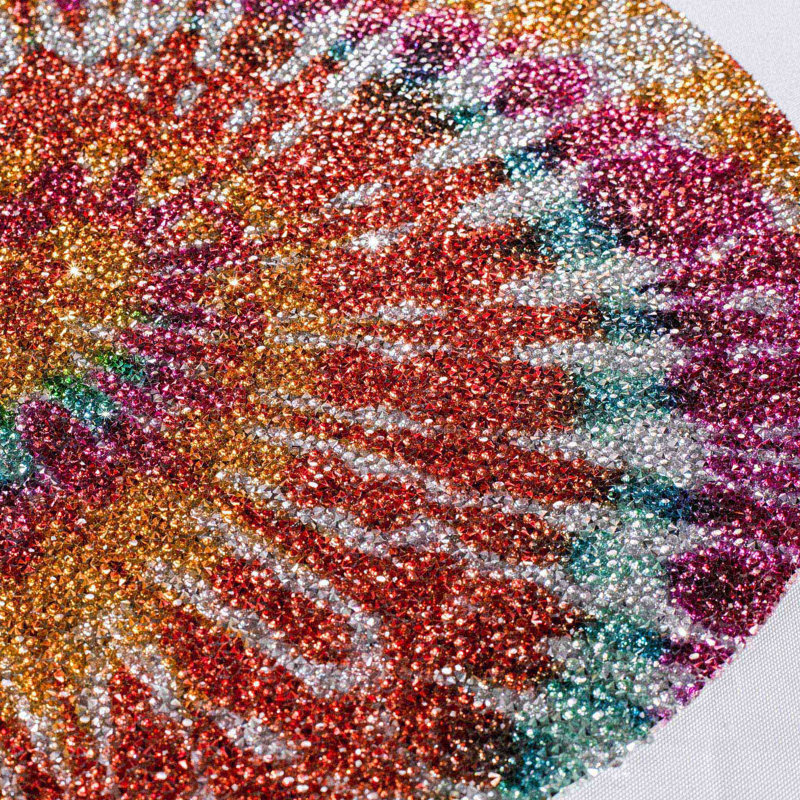 Luminous Tie Dye Placemat