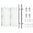 Azahel 2 Piece Accent Shelf-1266934924