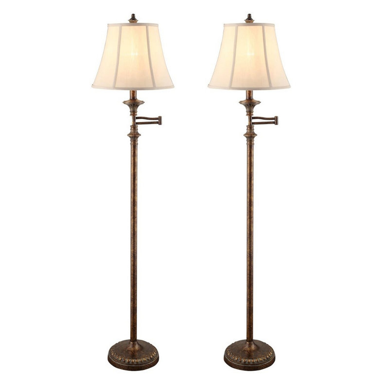 15"  Floor Lamp With  Shade