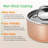 8 - Piece Stainless Steel Cookware Set