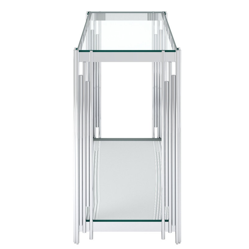Console Brandon en argent, Argent argent