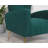 Milana 27" Wide Velvet Wingback Chair-883304319