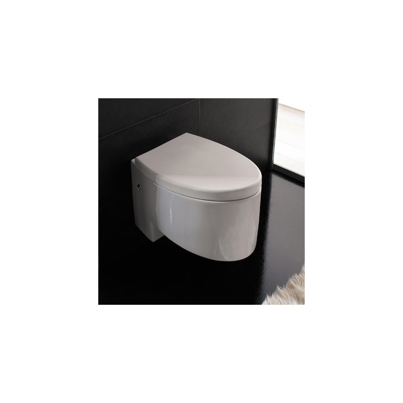 Couvercle de siège de toilette chromé Planet