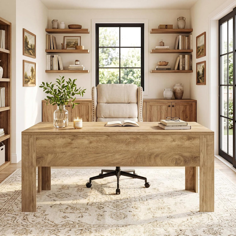 63" Executive Office Desk