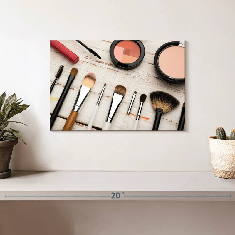 Shuttleworth Makeup Tools, 8" H x 12" W