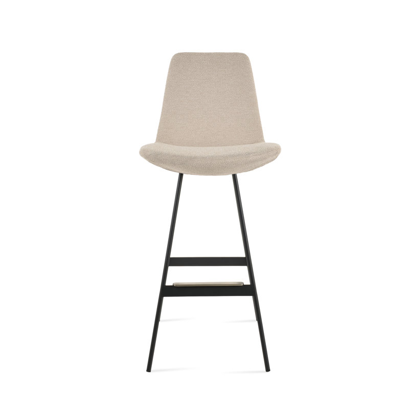 Eiffel Balat Stool, Beige, Black