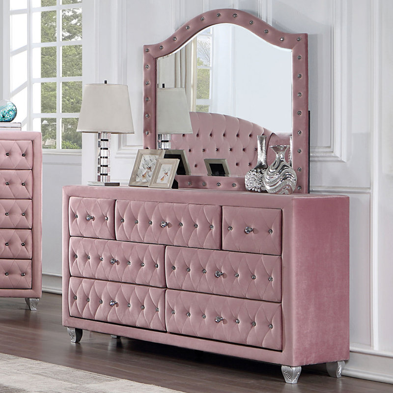Commode, rose