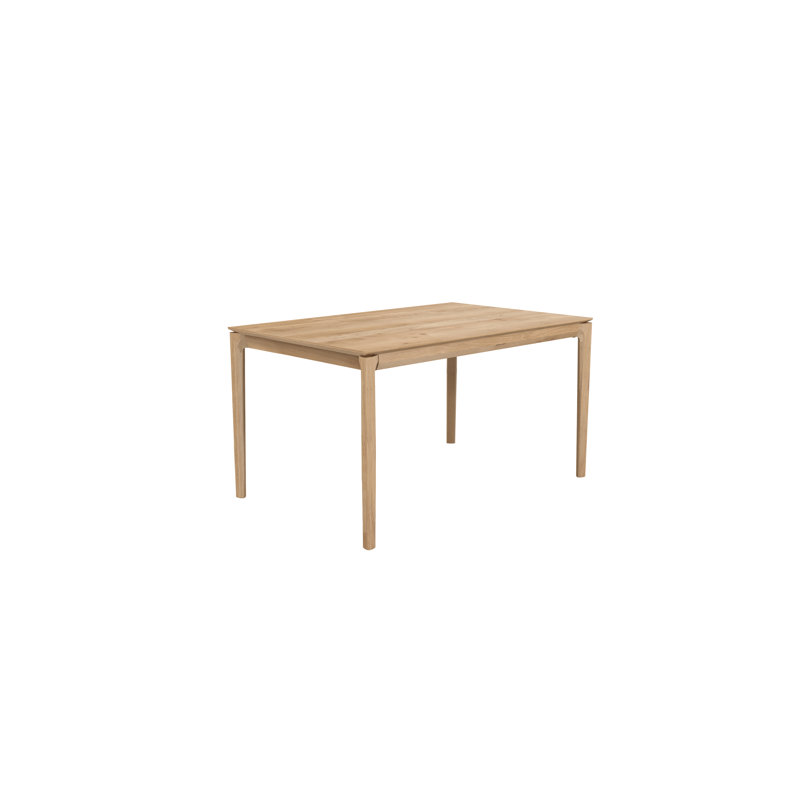 Bok Solid Wood Dining Table, 30"H x 86.6"L x 35.5"W, Varnished Oak