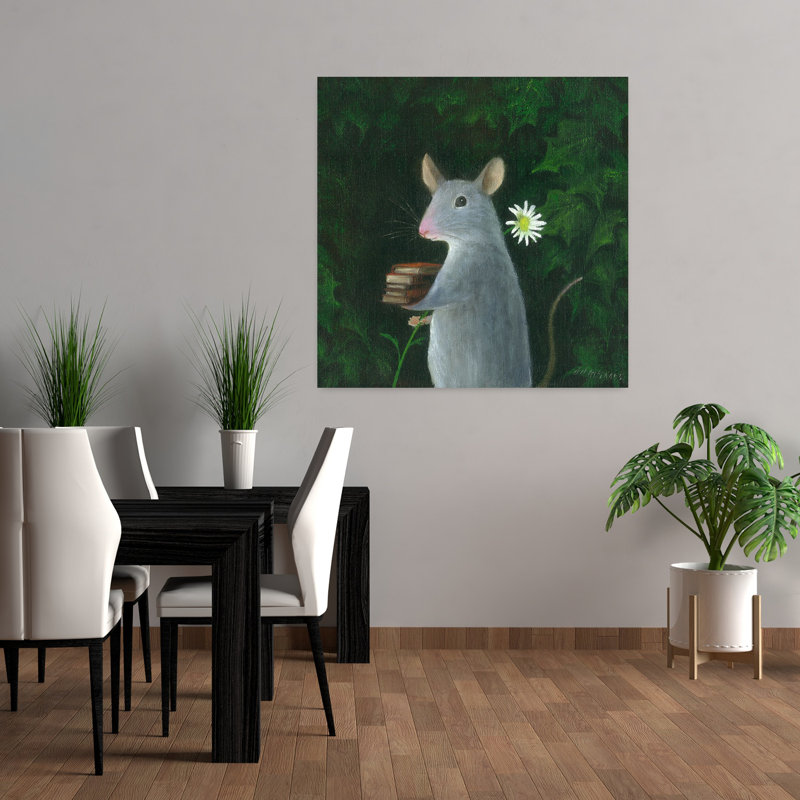 L'art imaginaire urbain contemporain, H 36 po x l 36 po
