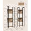 Jaliyah 166cm H x 158cm W Steel Etagere Bookcase-1507170255