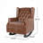 Rocking Chair Nursery, Rocker Chair With Wingback,Solid Wood Frame Armchair With Arm For Nursery, Living Room, Bedroom-934211351