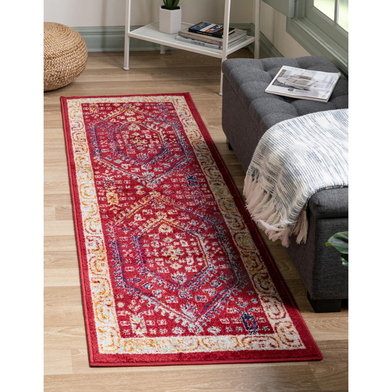 Milojica Oriental Indoor Rug, Runner 2'7" x 12'