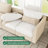 Tremee U Shaped Modular Sleeper Sofa Sectional Sofa With Storage Beige-525411922