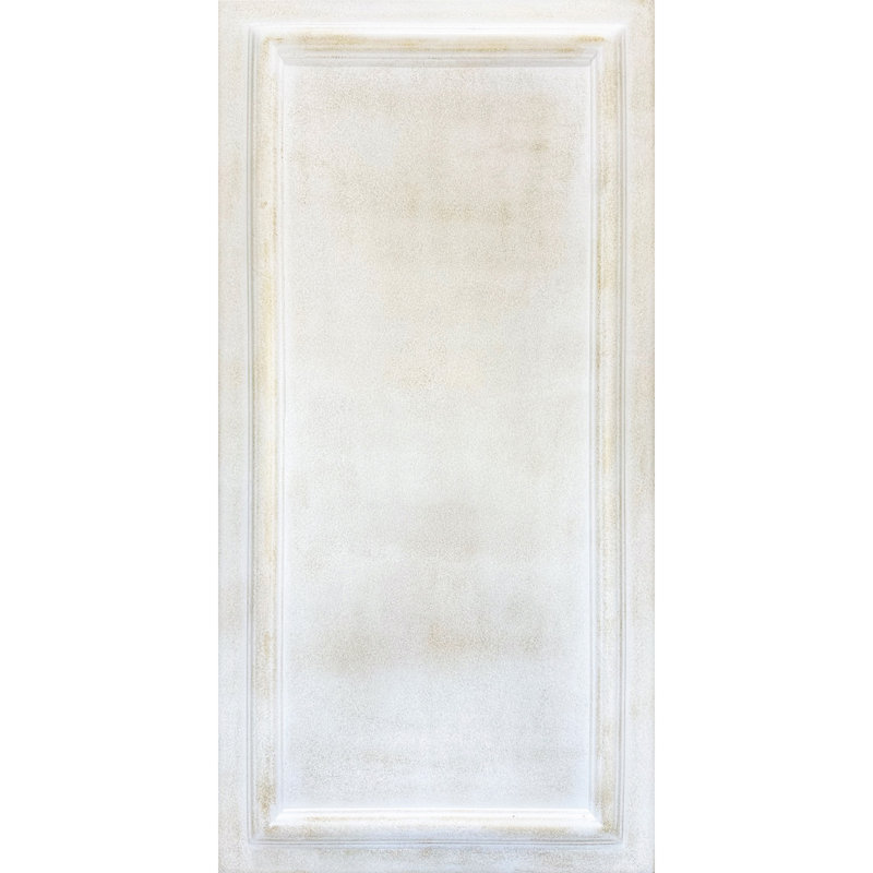 Grand panneau - tuile de plafond en mousse à coller 1,6 pi x 3,2 pi, Doré délavé