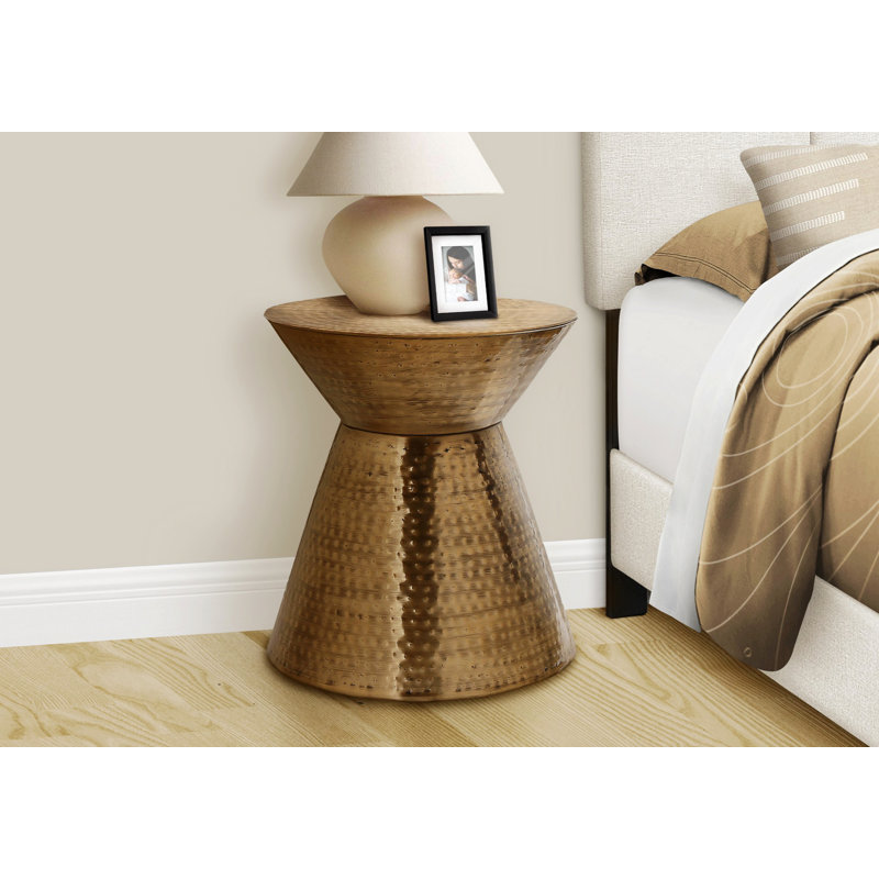 Table de chevet pour chambre à coucher, table de chevet, table d'appoint en métal, petite table d'appoint, table de bout