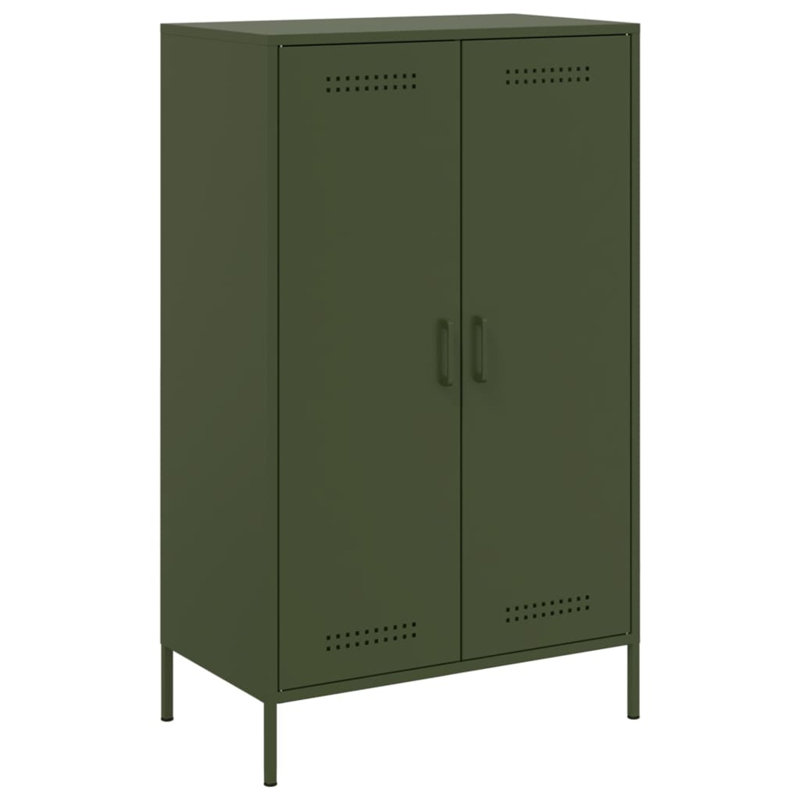 Storage Cabinet, Olive Green