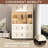 17 Cube Portable Wardrobe – Creamy White Closet With Magnetic Doors, Hanging Rod & 6 Hangers