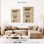 Lilie Architectural Rendering II, toile de jute sépia-108619002