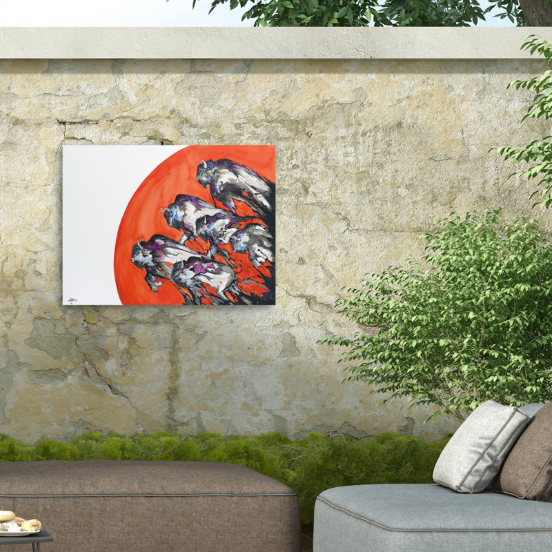 Toile d'extérieur Marc Allante, H 35 po x l 47 po