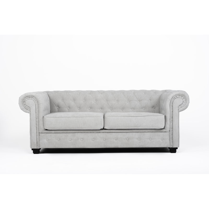 Allegra 3 Seater Sofa Bed, Light Grey, 2