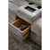 Causeuse inclinable en cuir avec console Apollo