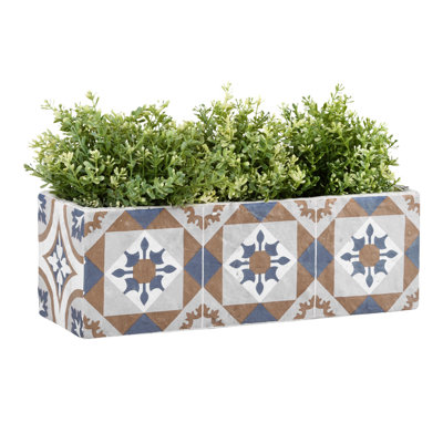 Geinbow Ceramic Window Box Planter