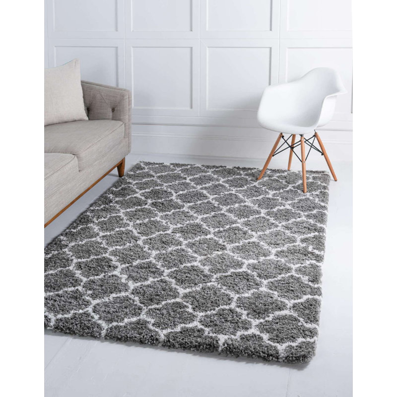 Abdirizak Geometric Indoor Rug, Rectangle 8' x 10'