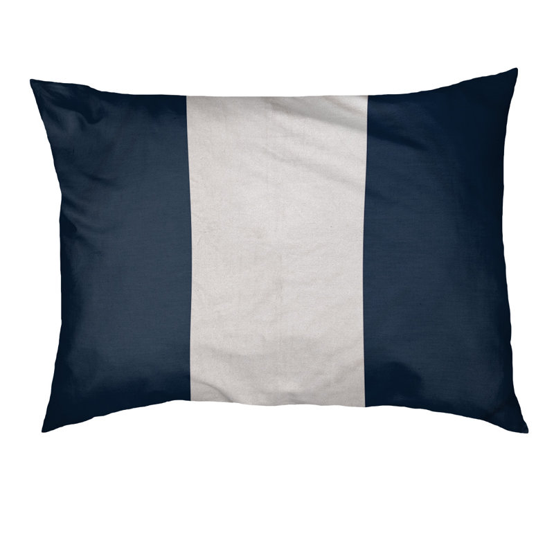 Coussin Golden State, Grand (l 40 po x P 30 po x H 6,5 po), Bleu