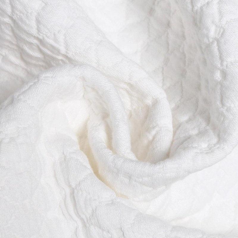 Simply Cotton_Matelassé, King Matelassé, White