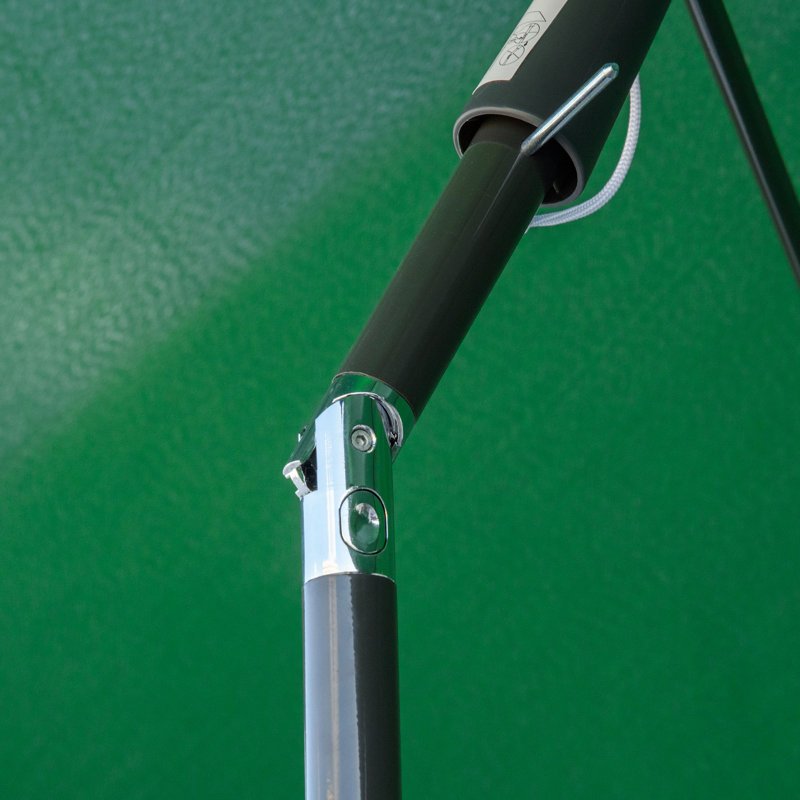 Ahviana 198cm Tilt Market Parasol, Green