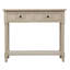 Console Daisy Series avec deux tiroirs et une tablette inférieure (gris rétro)-129705062-129705058