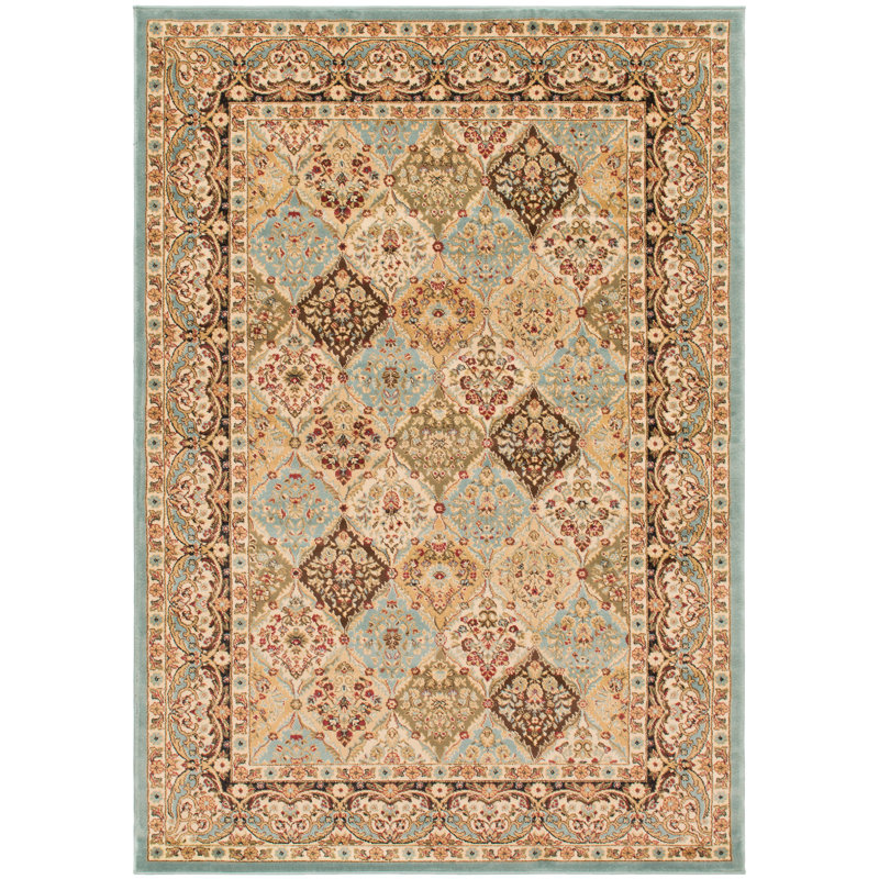 Berniece Oriental Indoor Rug, Runner 2' x 8'