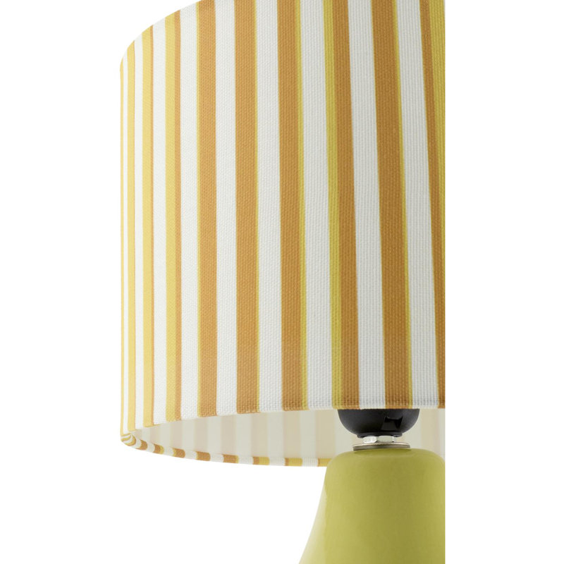 Lampe de table Heurich, Vert citron