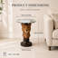 Table d'appoint 19,69 po Leopard