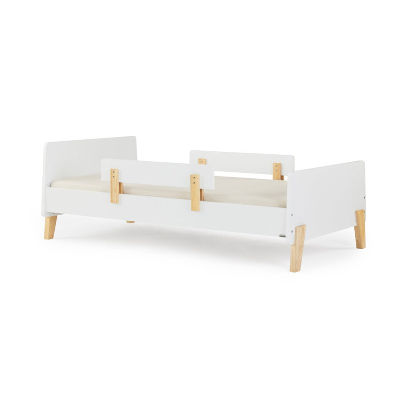 Fun Twin Bed, White/Natural
